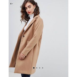 New Look Tailored Camel Coat